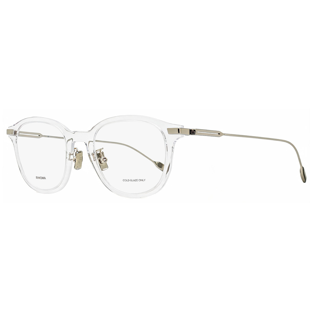 Rimowa Air Pantos Eyeglasses RW50001U 026 Crystal/Silver 50mm